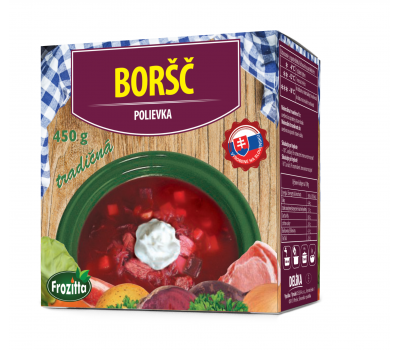 Boršč mrazená tradičná polievka
