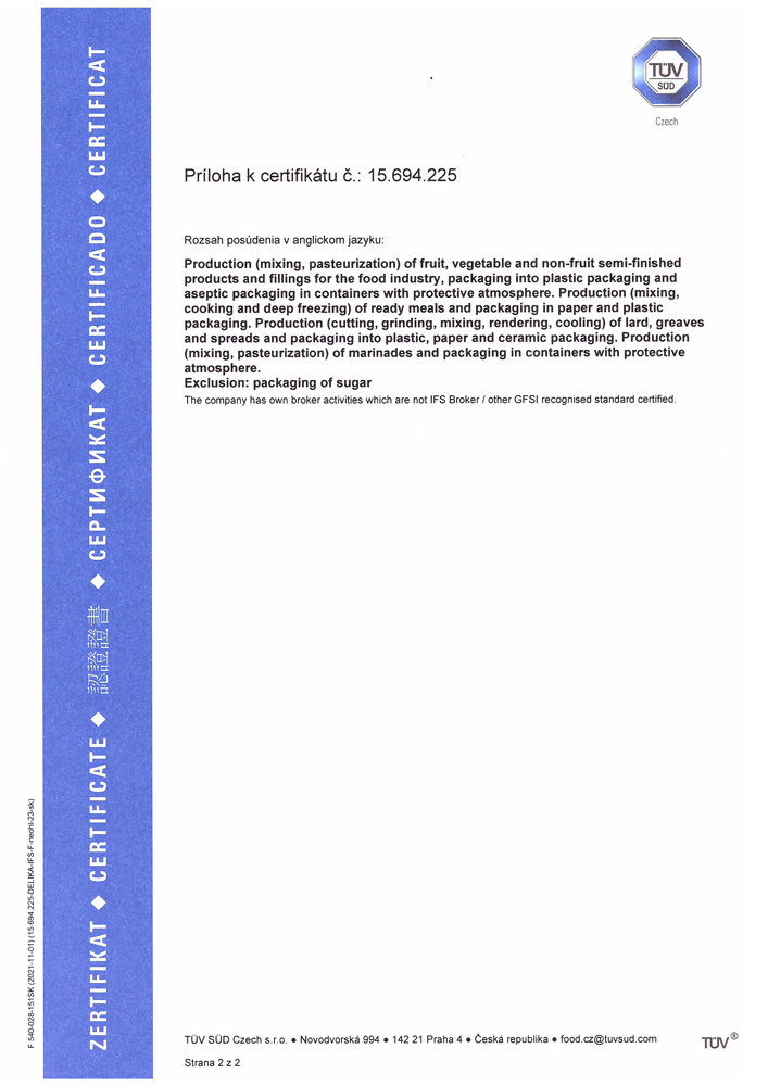 Certifikáty