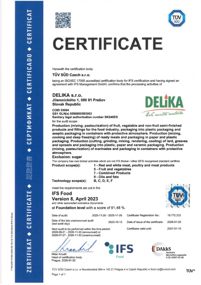 Certifikáty Certifikáty