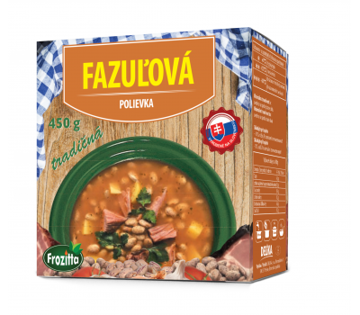 Fazuľová mrazená tradičná polievka