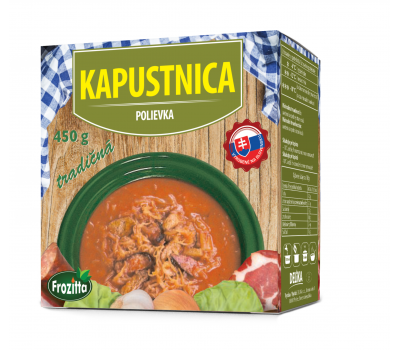 Kapustnica mrazená tradičná polievka